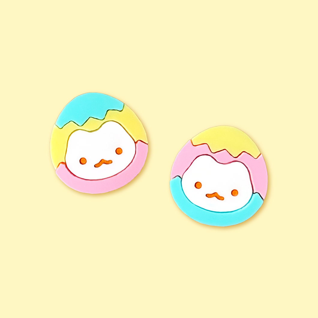 Easter Kitten Studs