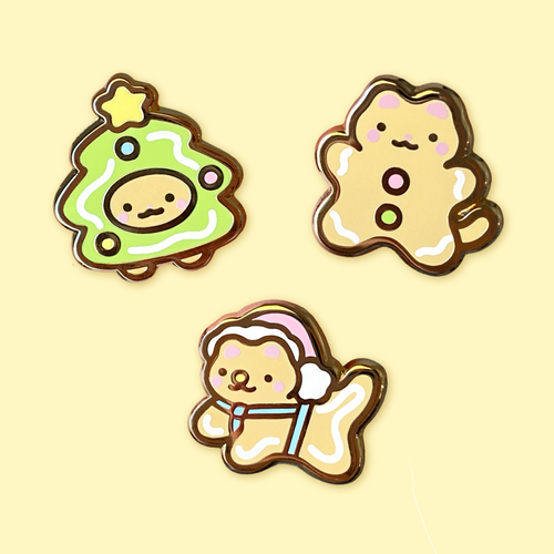 Gingerbread Mini Pins